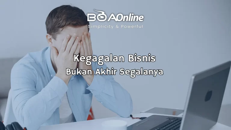 kegagalan bisnis bukan akhir